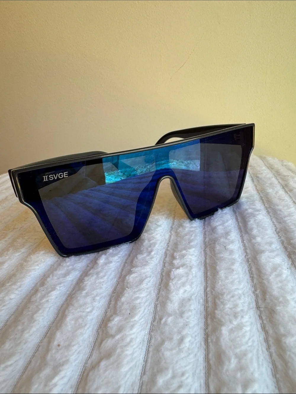 💙II SVGE ICON - BLUE RUSH Men's Sunglases